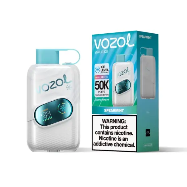 Vozol Star 50k Züge 50000 Ice Control Einweg Vape Kostenloser Versand EU Lager