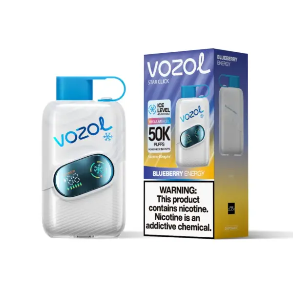 Vozol Star 50k Züge 50000 Ice Control Einweg Vape Kostenloser Versand EU Lager