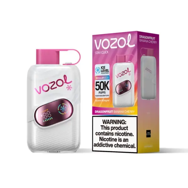 Vozol Star 50k Züge 50000 Ice Control Einweg Vape Kostenloser Versand EU Lager