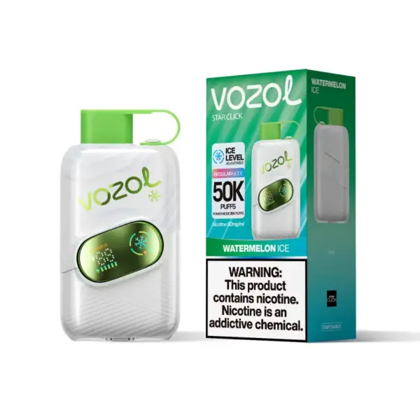 Vozol Star 50k Züge 50000 Ice Control Einweg Vape Kostenloser Versand EU Lager