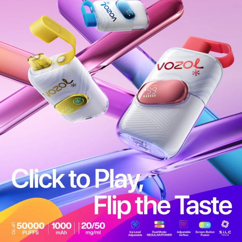 Vozol Star 50k Züge 50000 Ice Control Einweg Vape Kostenloser Versand EU Lager