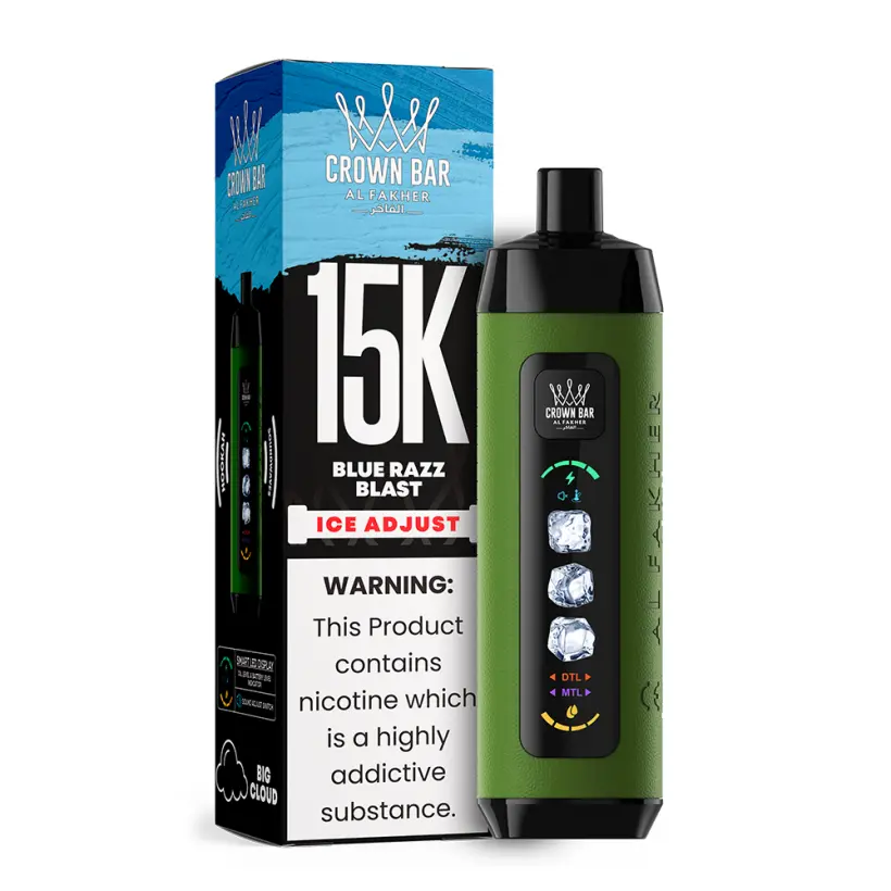Al Fakher 15K Puffs Ice Adjust Einweg Vape Pen 15000 Kostenloser Versand