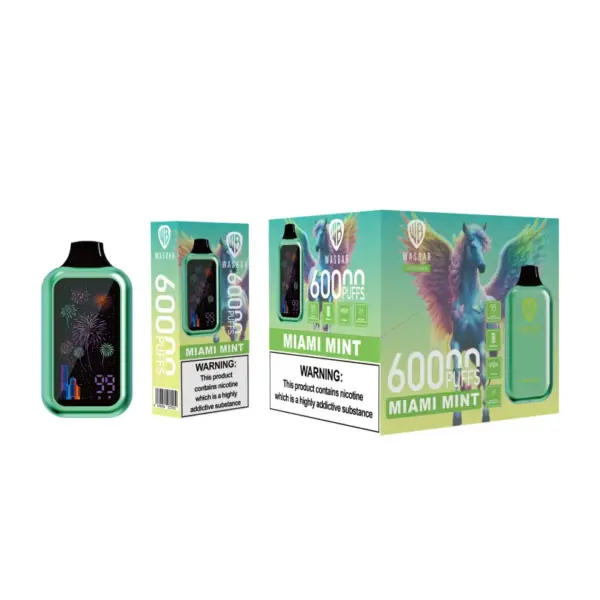 EU Vape Wasbar 60k Züge 60000 Elektronische Zigarette Großhandel Kostenloser Versand