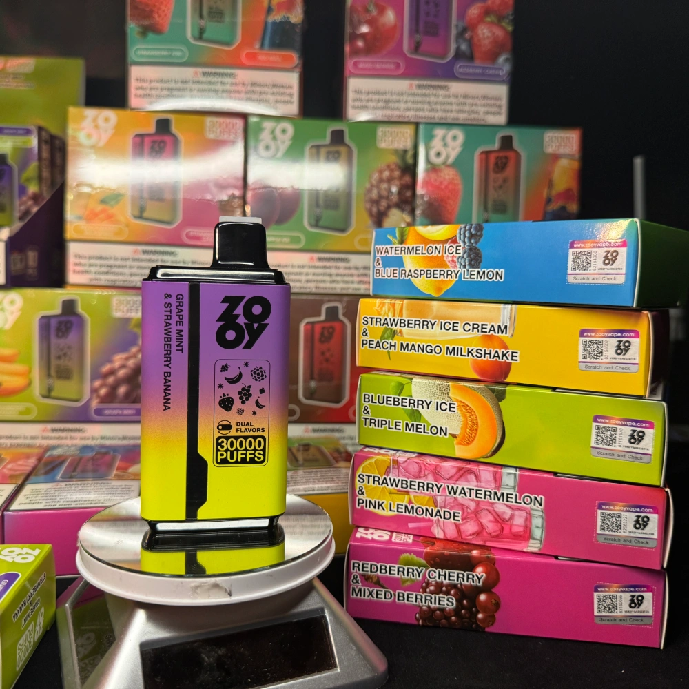 EU Vape ZOOY Twins 30K Züge 2 In 1 Elektronische Zigarette Großhandel Kostenloser Versand