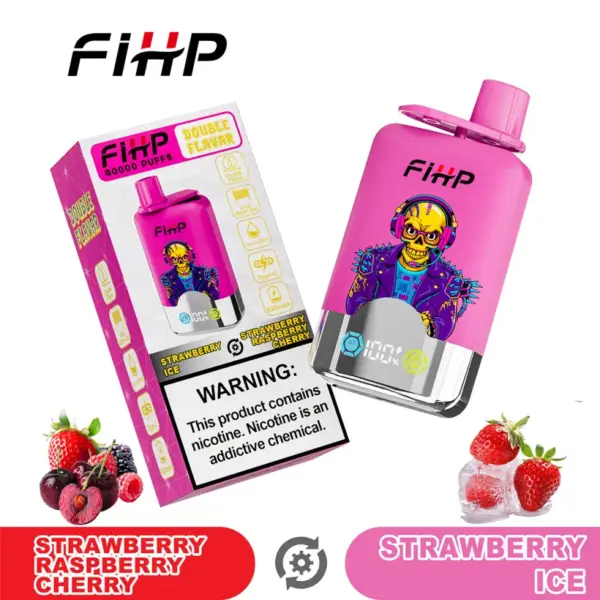 FIHP 40k Züge 2 in 1 Doppel Aromen Einweg Vape 40000 EU Lager