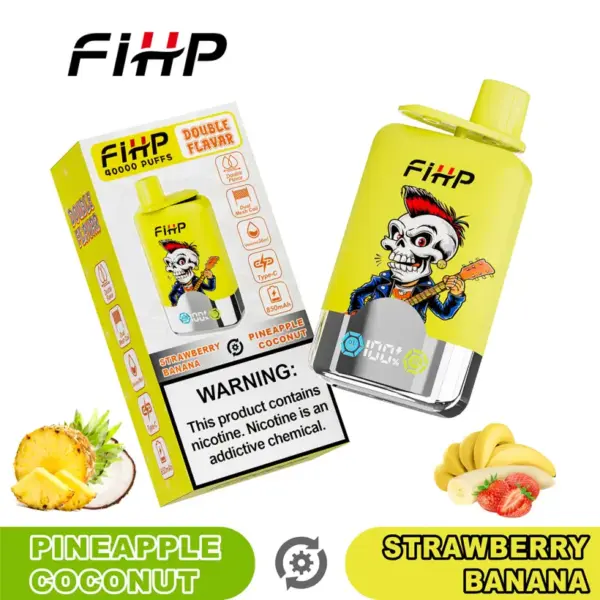 FIHP 40k Züge 2 in 1 Doppel Aromen Einweg Vape 40000 EU Lager