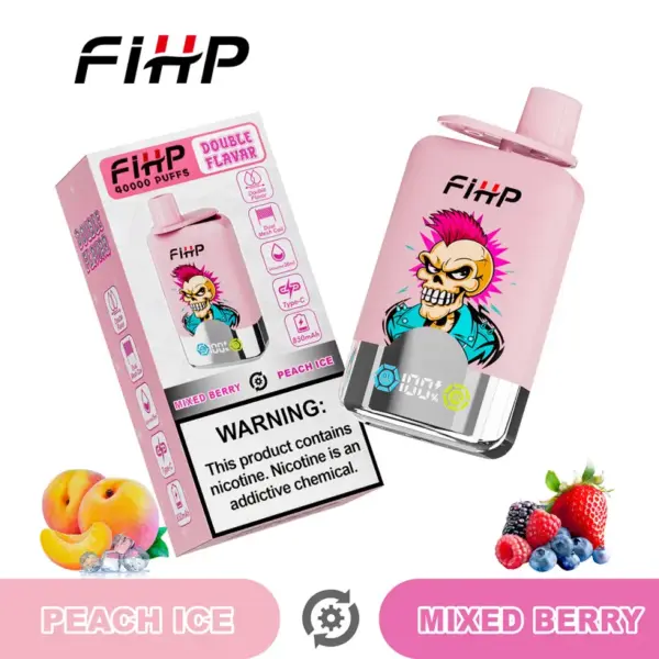 FIHP 40k Züge 2 in 1 Doppel Aromen Einweg Vape 40000 EU Lager