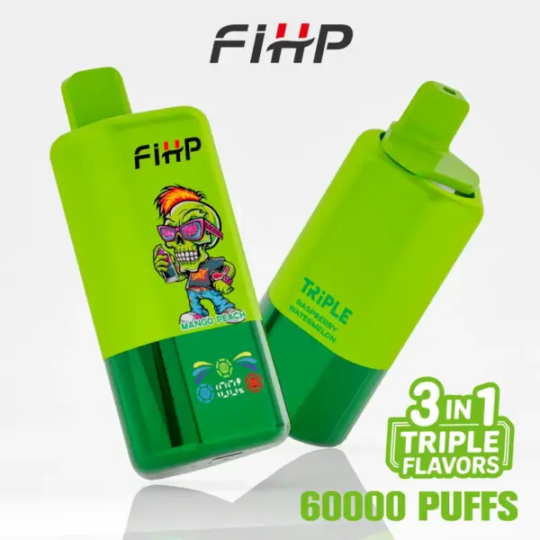 FIHP 60k Züge 3 in 1 Einweg Vape Dreifach Aromen 60000 EU Lager