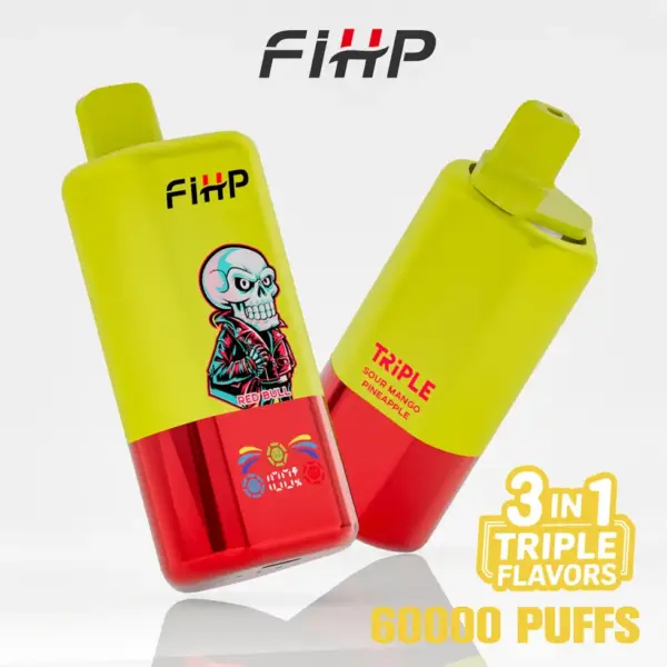 FIHP 60k Züge 3 in 1 Einweg Vape Dreifach Aromen 60000 EU Lager