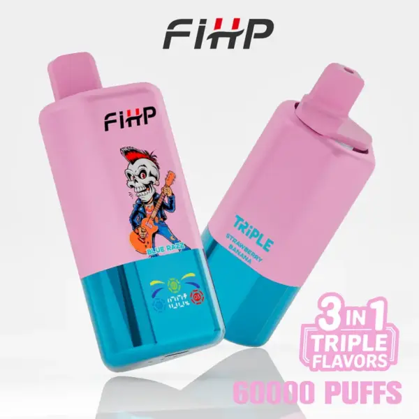 FIHP 60k Züge 3 in 1 Einweg Vape Dreifach Aromen 60000 EU Lager