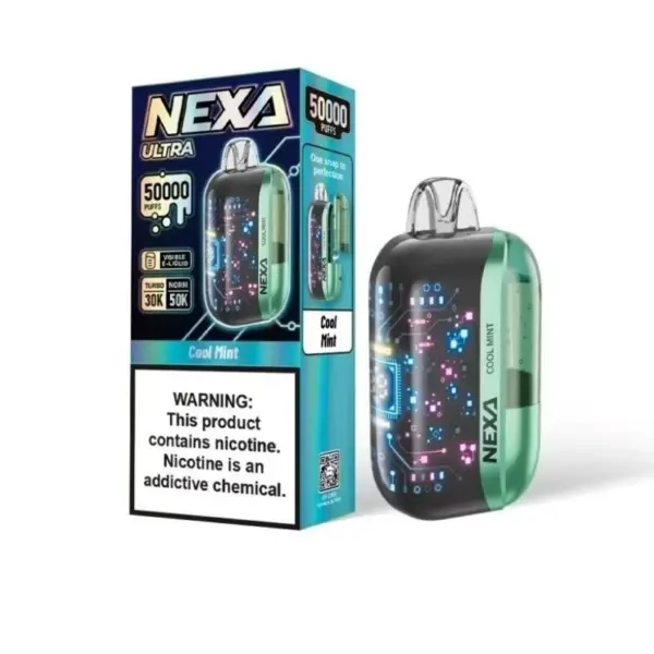 NEXA 50k Puffs Utral 50000 Crystal Einweg Vape mit 20mg Nikotin Kostenloser Versand