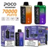 POCO 70000 Züge 70k Snowman Ice Control Einweg Vape Kostenloser Versand EU-Lager