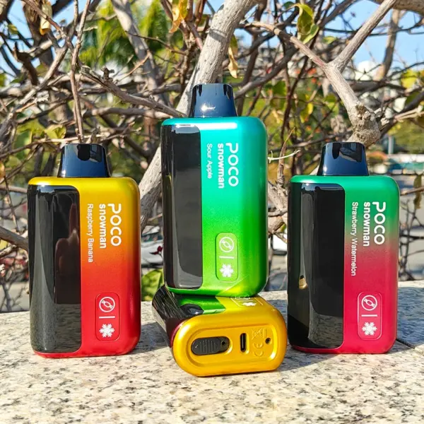 POCO 70000 Züge 70k Snowman Ice Control Einweg Vape Kostenloser Versand EU-Lager