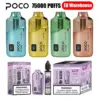 POCO 75K Puffs Stone Nachfüllbarer Crystal Einweg Vape 75000 mit 40ml Liquid EU Lager