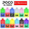 POCO SL 15000 Züge Einweg Vape Großhandel Kostenloser Versand EU Lager