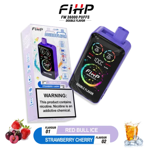 Puff 36k FIHP 36000 Züge 2 in 1 Einweg Vape Pen Kostenloser Versand China Lager