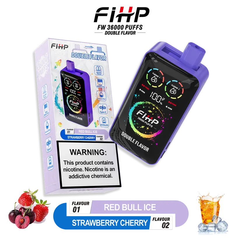 Puff 36k FIHP 36000 Züge 2 in 1 Einweg Vape Pen Kostenloser Versand China Lager