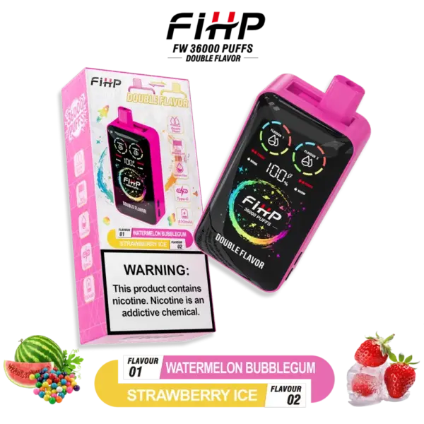 Puff 36k FIHP 36000 Züge 2 in 1 Einweg Vape Pen Kostenloser Versand China Lager