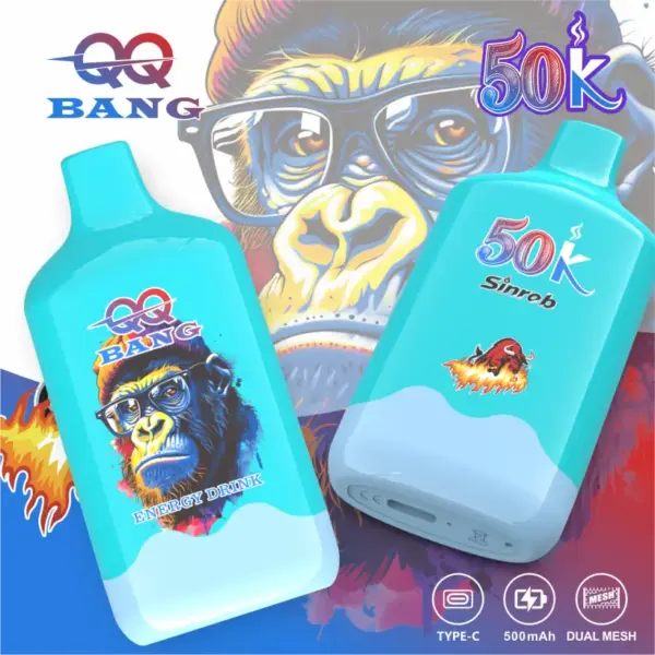 QQ Bang 50000 Puffs 50k Goedkope Wegwerp Vape Prijs Groothandel Gratis Verzending