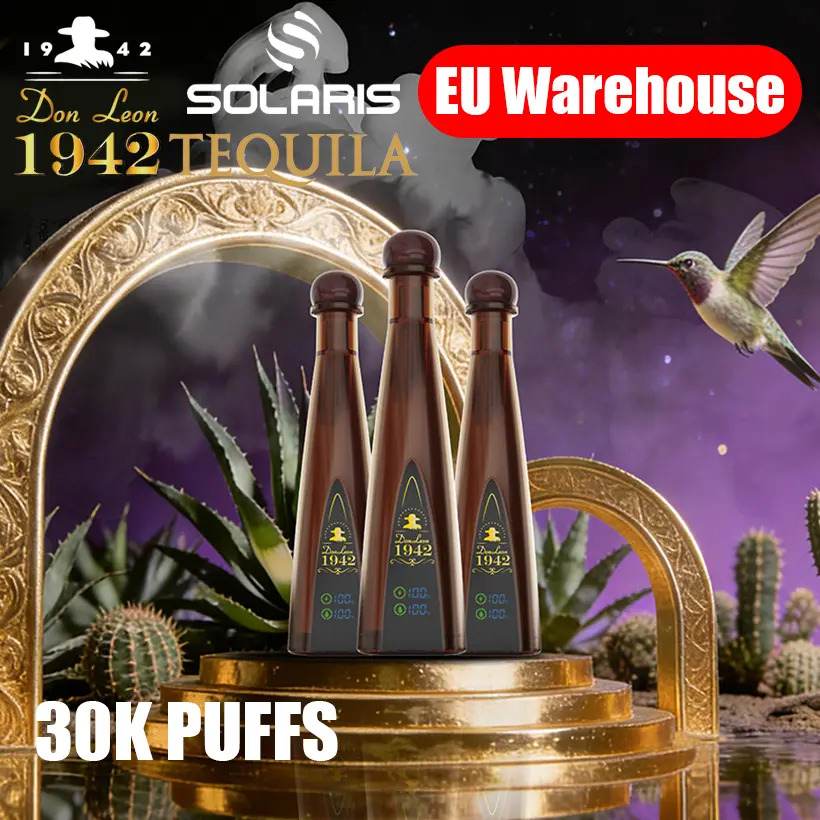 Solaris Tequila 30000 Puffs Don Leon 1942 30k Einweg Vape Pen EU Lager