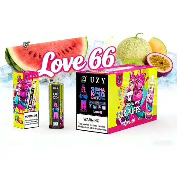 UZY 120K Puffs Shisha King DTL Einweg Vape 120000 EU Lager