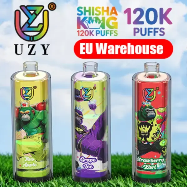UZY 120K Puffs Shisha King DTL Einweg Vape 120000 EU Lager