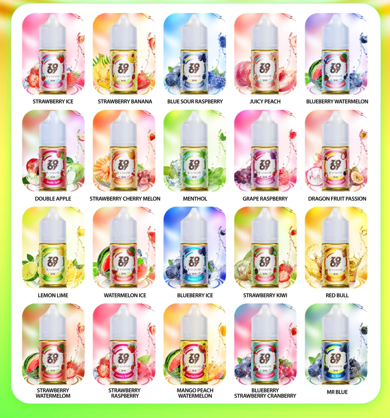 ZOOY 30ML E-Liquid Vape 30mg 50mg Nikotin EU Lager