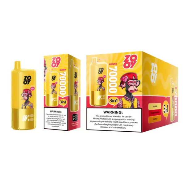 ZOOY 70K Puffs 70000 3 in 1 Drei Geschmäcker Einweg Vape Kostenloser Versand EU Lager