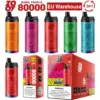 ZOOY 80k Züge Einweg Vape King Triple 80000 3 in 1 EU Lager