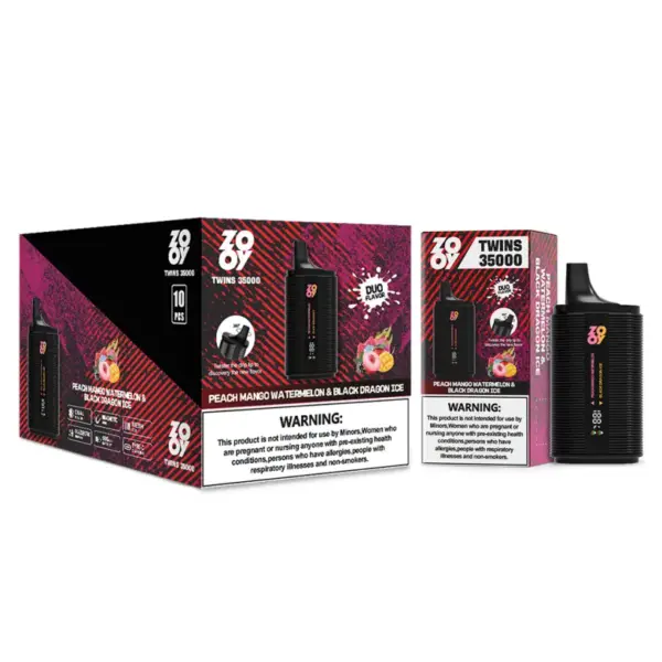 ZOOY Twins 35K Puffs 2 in 1 Einweg Vape Großhandel 35000 EU Lager