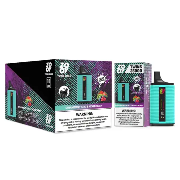 ZOOY Twins 35K Puffs 2 in 1 Einweg Vape Großhandel 35000 EU Lager