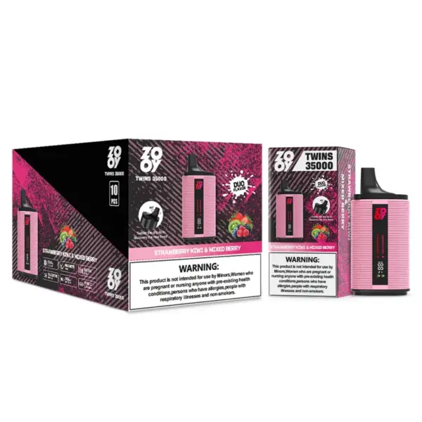 ZOOY Twins 35K Puffs 2 in 1 Einweg Vape Großhandel 35000 EU Lager