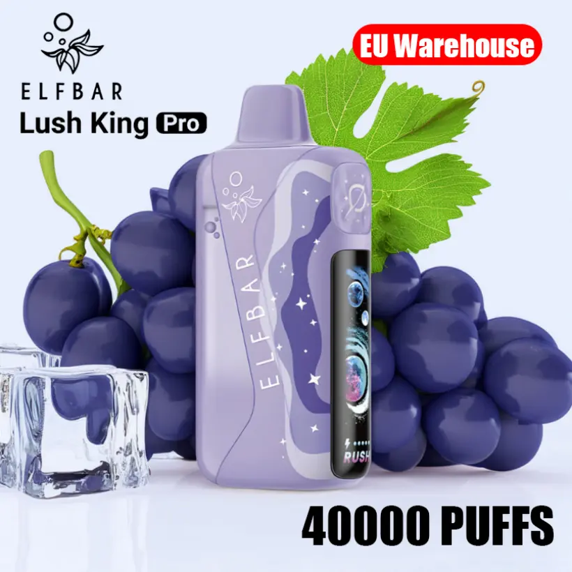 ELF BAR 40k Puffs 40000 Lush King Pro Einweg-Vape EU Lager