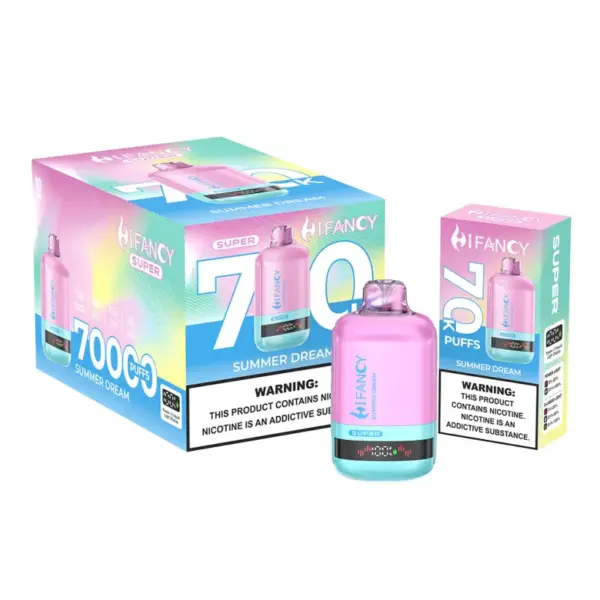 Hifancy 70K Puffs 70000 Super Einweg Vape Kostenloser Versand EU Lager