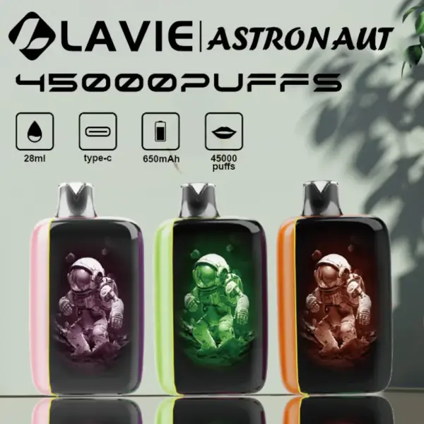 Lavie Astronaut 45K Puffs 45000 Beste Wegwerp E Sigaret Groothandel Gratis Verzending