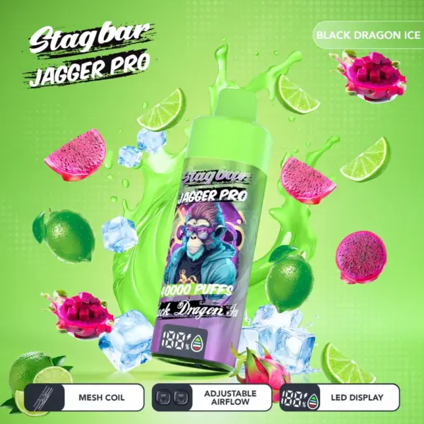 Stagbar Jagger Pro 40K Puffs 40000 Einweg E Zigarette Großhandel EU Lager