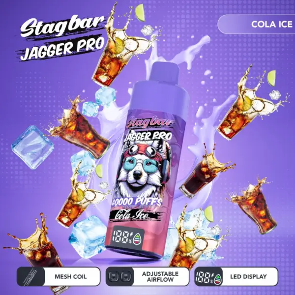 Stagbar Jagger Pro 40K Puffs 40000 Einweg E Zigarette Großhandel EU Lager