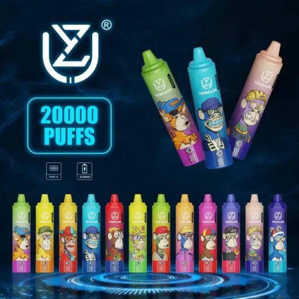 UZY Tornado 20000 Puffs Einweg Vape Großhandel EU Lager
