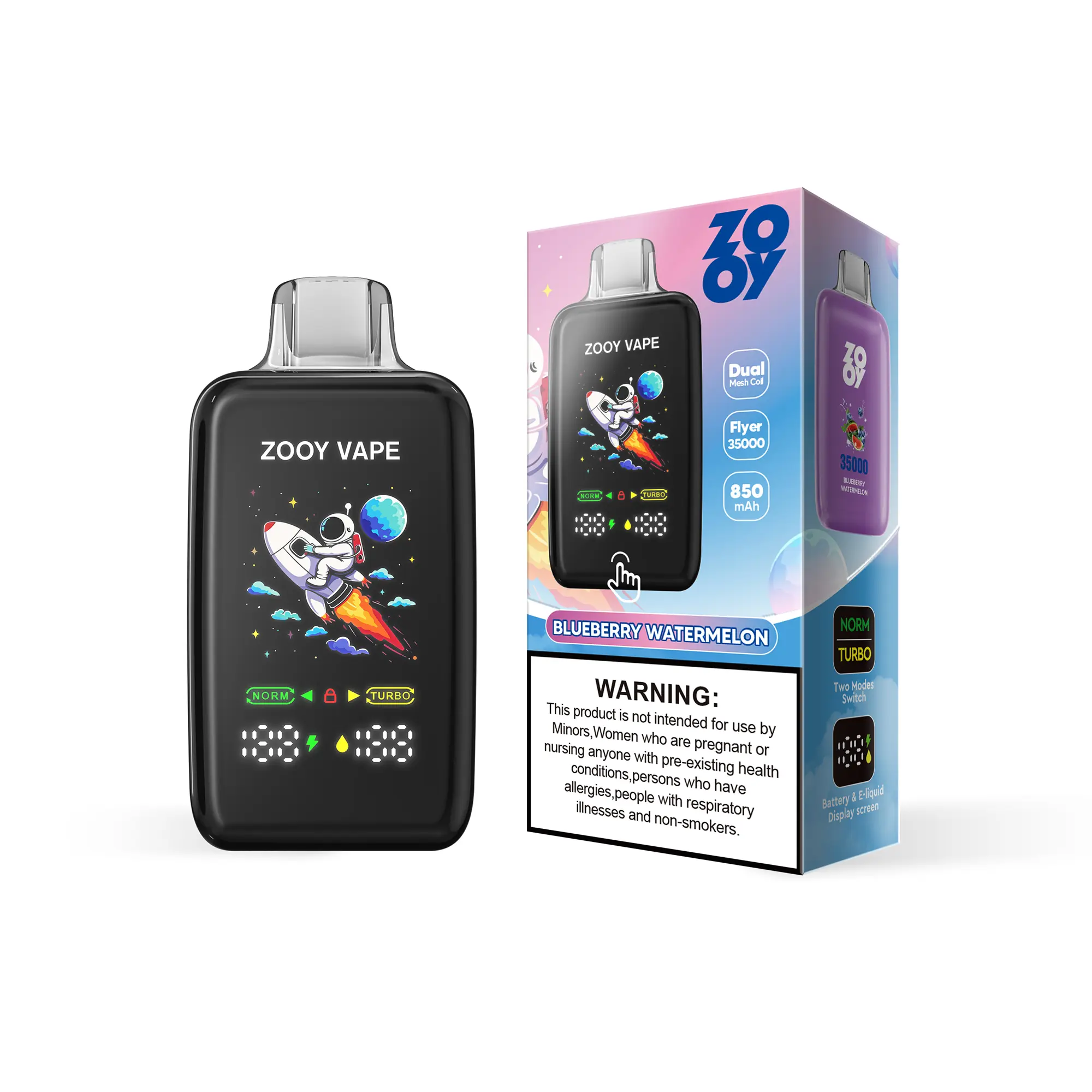 ZOOY FLYER 35K Puffs 35000 Einweg Vape Großhandel EU Lager