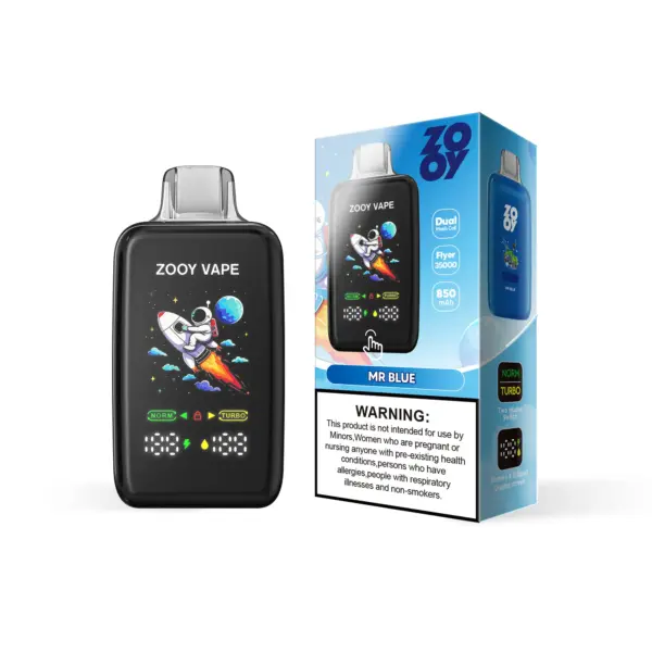 ZOOY FLYER 35K Puffs 35000 Einweg Vape Großhandel EU Lager