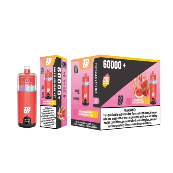 ZOOY Mega 60K Puffs 60000 DTL Shisha Einweg E Zigarette Großhandel EU Lager