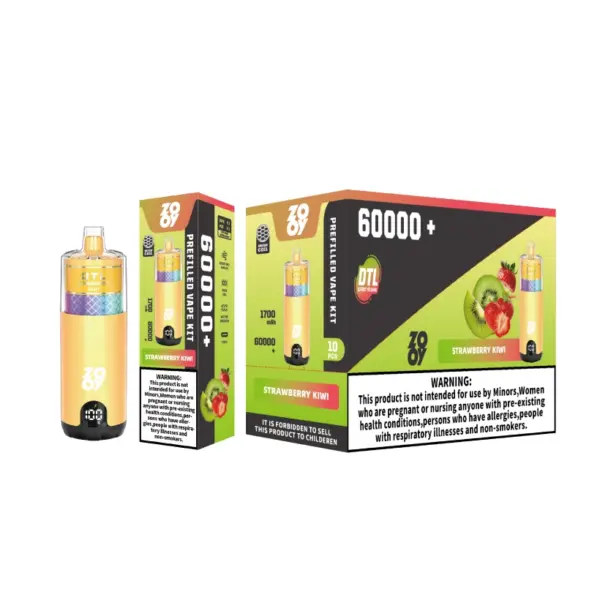 ZOOY Mega 60K Puffs 60000 DTL Shisha Einweg E Zigarette Großhandel EU Lager