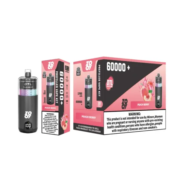 ZOOY Mega 60K Puffs 60000 DTL Shisha Einweg E Zigarette Großhandel EU Lager