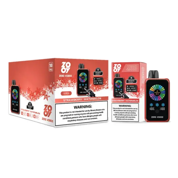 ZOOY ZERO 45K Puffs 45000 Nikotin Und Ice Kontrolle Einweg Vape Großhandel EU Lager