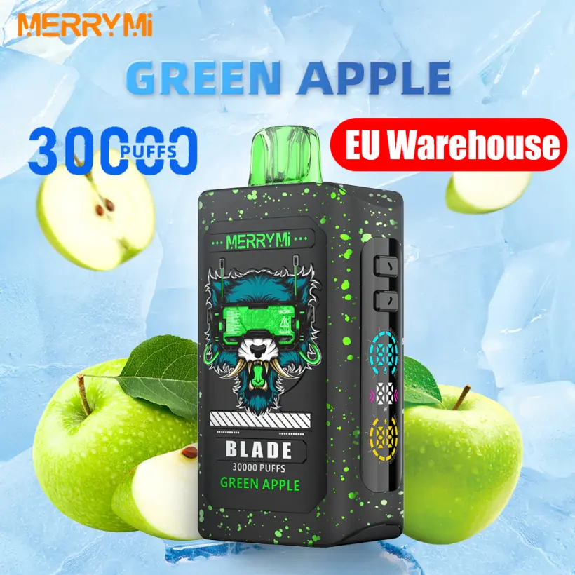 Merry Mi 30k Puffs 30000 Blade Beste Einweg Vape mit EU Lager und Kostenlosem Versand