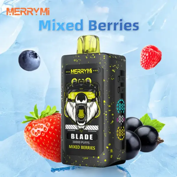 Merry Mi 30k Puffs 30000 Blade Beste Einweg Vape mit EU Lager und Kostenlosem Versand