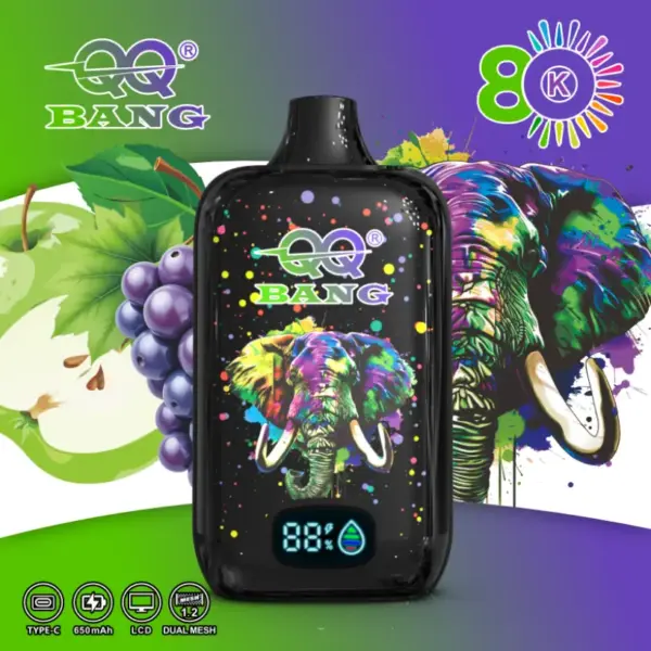QQ Bang 80000 Züge 80K Wiederaufladbarer Einweg Vape Pen Kostenloser Versand