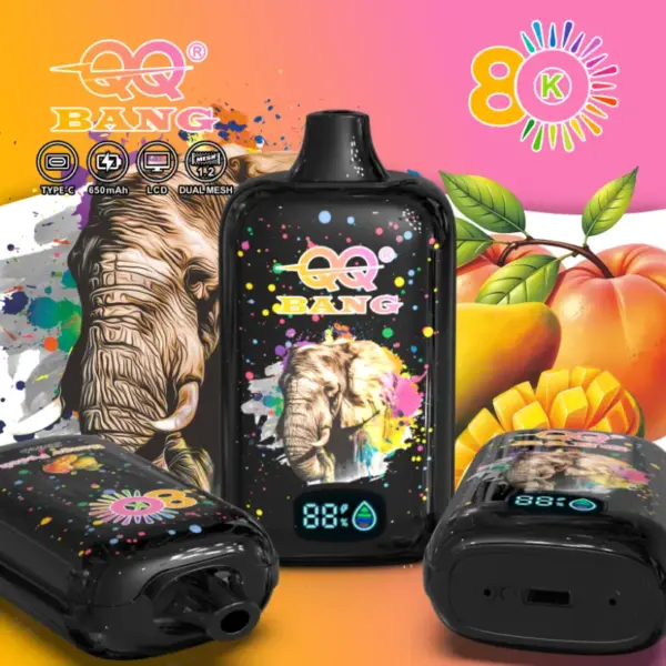 QQ Bang 80000 Züge 80K Wiederaufladbarer Einweg Vape Pen Kostenloser Versand
