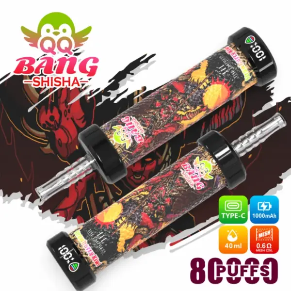 QQ Bang Shisha 80000 Züge Bester Einweg Vape Kostenloser Versand