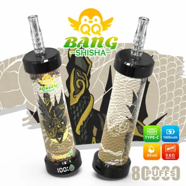 QQ Bang Shisha 80000 Züge Bester Einweg Vape Kostenloser Versand